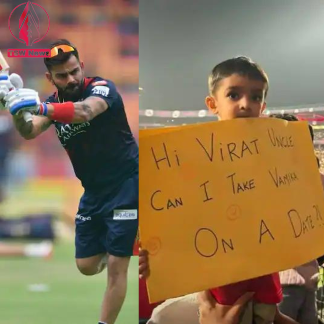 Adorable Boy's Request Proposal to Date Virat Kohli's Daughter  "Hi Virat Kohli uncle can I take Vamika on a date" (Image: AFP/ Twitter/ @niiravmodi)