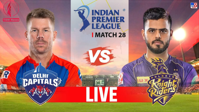 DC vs KKR Live Score: Toss delayed due to rain in Delhi, ground covered with covers