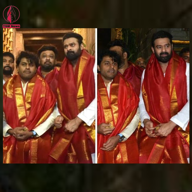 Prabhas Seeks Divine Blessings at Tirupati