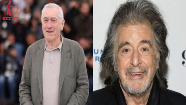 Robert De Niro (L) and Al Pacino (R) have joined the league of celebrities who became fathers at an older age