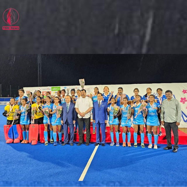 Indian women’s junior hockey team reaches final of Women’s Junior Asia Cup 2023 in Japan.
