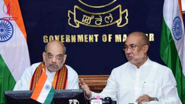 Manipur CM wants arms looted from security forces returned, roadblocks to go