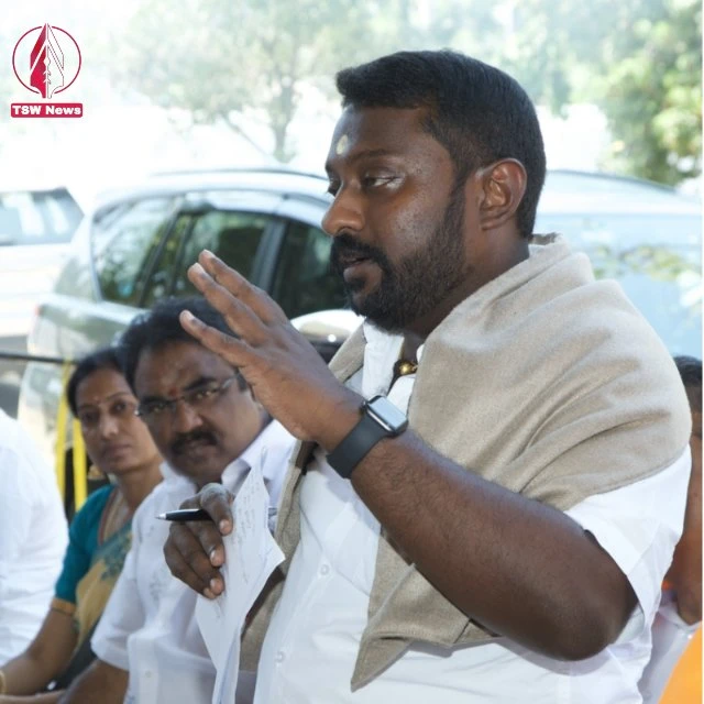 Tamil Nadu BJP State Secretary was arrested on Friday.