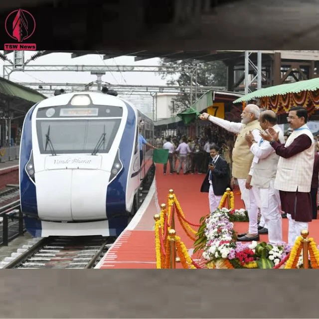 five Vande Bharat trains at the Rani Kamalapati Railway Station in Bhopal by PM modi