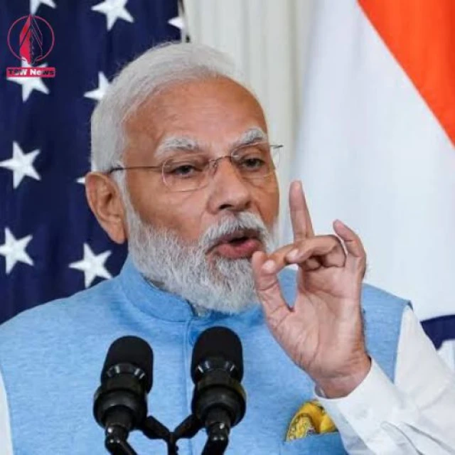 Indian Prime Minister Narendra Modi held a rare joint press conference with U.S. President Joe Biden