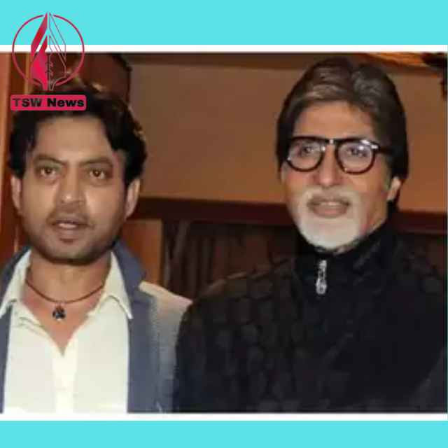 Irrfan Khan and Amitabh Bachchan