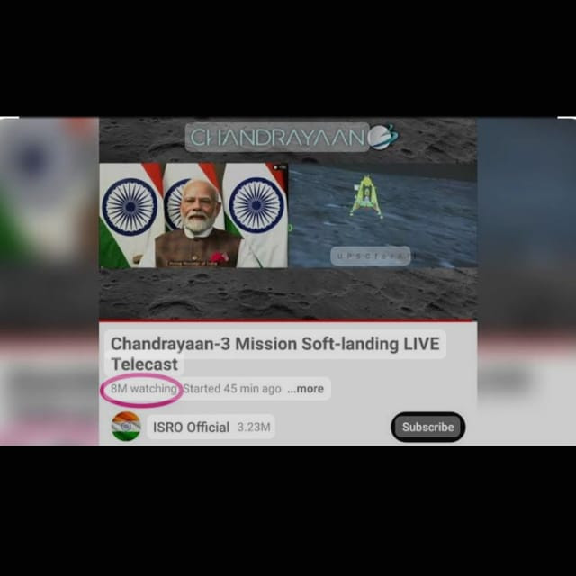 ISRO's Chandrayaan-3 Breaks Records with Over 8 Million Views
