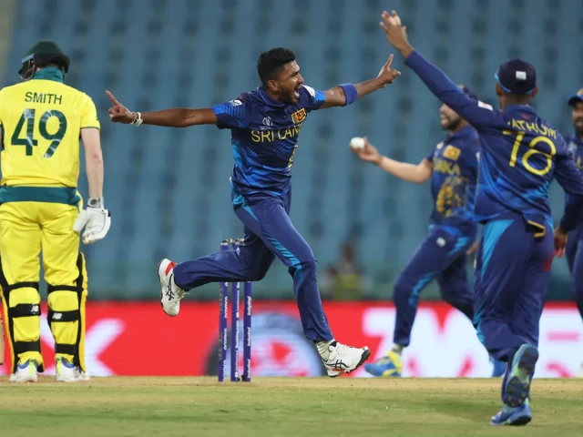 Australia Triumphs Over Sri Lanka in 2023 World Cup Opener: Zampa Shines with Four Wickets