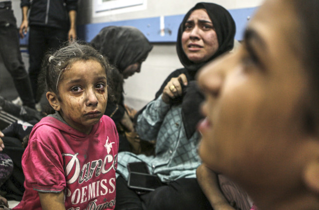 Tragedy Strikes Gaza as Israeli Airstrike Hits Hospital; Hundreds Feared Dead