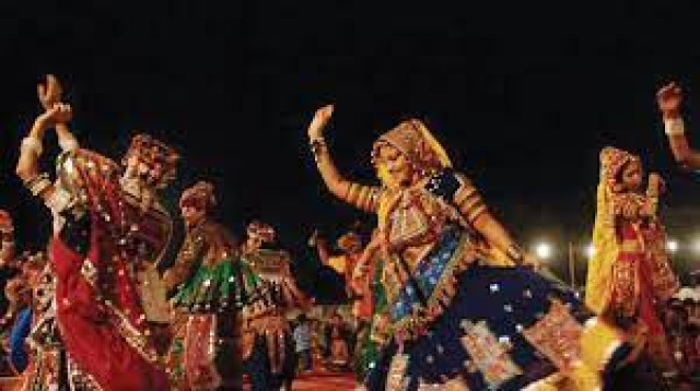 Navratri festivities in Kapadvanj