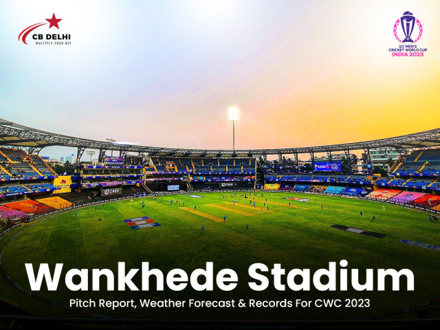 Cricket World Cup 2023: Wankhede Pitch Analysis for IND vs SL Showdown