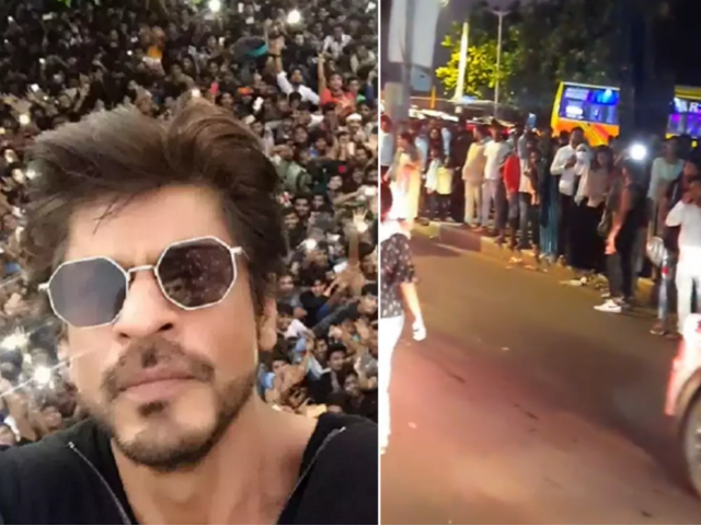 Shah Rukh Khan's 58th Birthday Celebration Draws Massive Crowds to Mannat