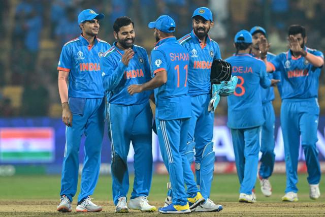 India's Dominance Continues: Rohit Sharma Applauds Clinical Team Performance in World Cup 2023