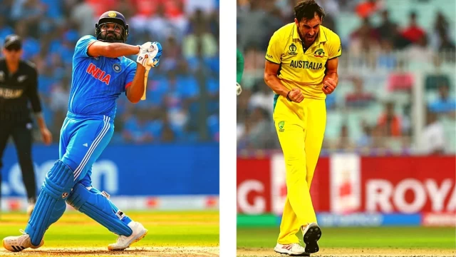 Game-Changing Strategies: The Powerplay Duel in India vs. Australia World Cup 2023