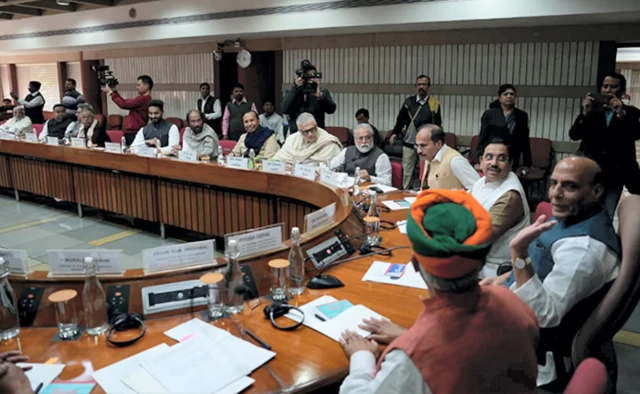Delhi Summit: All-Party Meet Convened by Centre Preceding Winter Parliament Session 2023