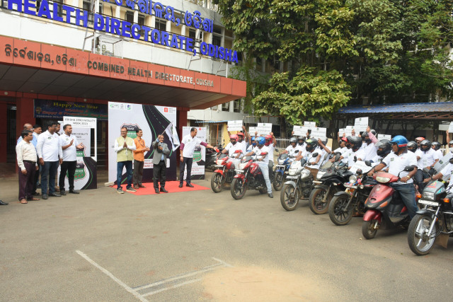 On December 17, 2,000 bikers joined 'One Nation One Ride 2.0' to champion girl child education awareness