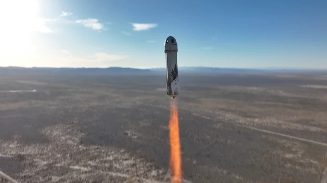 Blue Origin's inaugural rocket launch post-2022 encounters postponement, set for Tuesday.