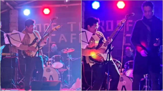 Meghalaya's CM, Conrad Sangma, Stuns Audience with Iron Maiden Guitar Solo