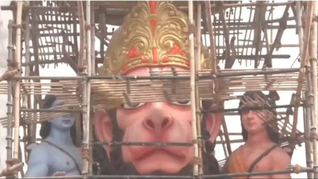 On January 22, Delhi is set to officially unveil a 51-foot-tall idol of Lord Hanuman