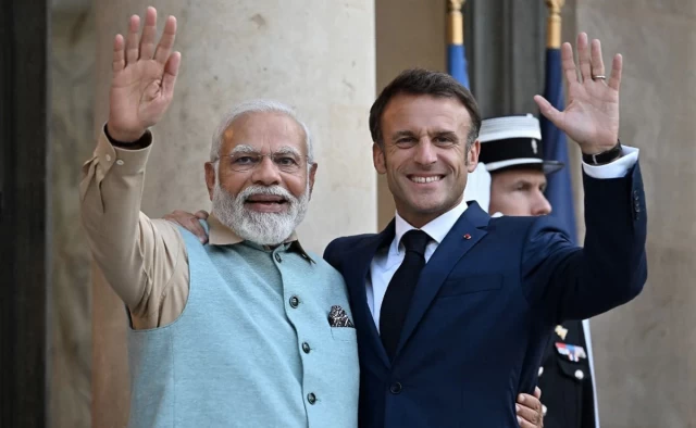 Modi-Macron Diplomatic Charm: Jaipur Roadshow Unveils Bilateral Bonds and Digital Dynamics