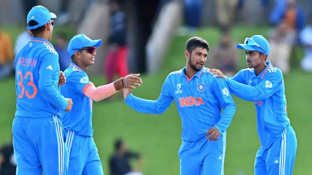 India's Dominant Journey: U19 Cricket World Cup 2024 Semifinal Beckons for Uday Saharan's Squad