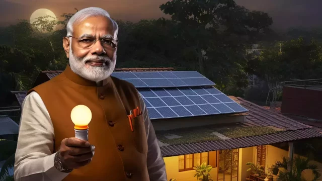 Modi Unveils PM Surya Ghar: Free Electricity Initiative for Sustainable Living