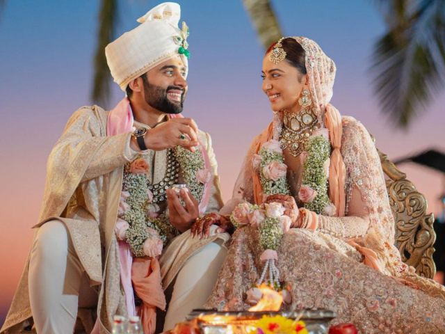 Star-Studded Nuptials: Rakul Preet Singh & Jackky Bhagnani Tie Knot in Glitzy Ceremony