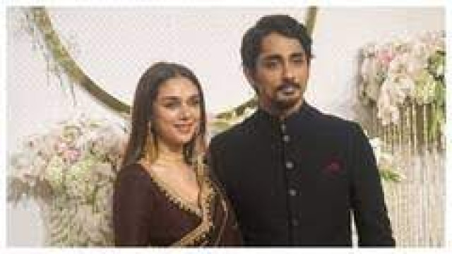 Siddharth and Aditi Rao Hydari are Now Mr & Mrs: Tied the knot at a temple in Telengana