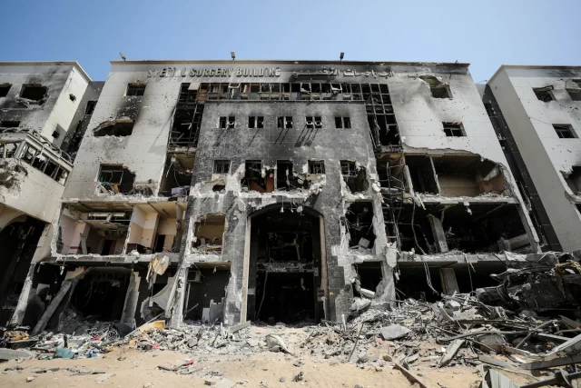 WHO claimed Gaza's biggest hospital became 'an empty shell with human graves'