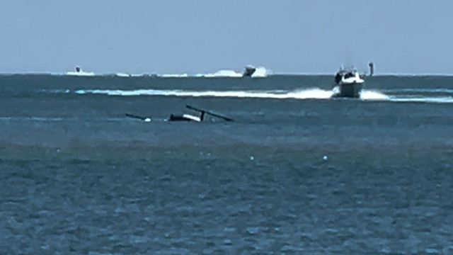 Helicopter Crash in Key Biscayne, Florida: R-44 Robinson Chopper Crashed Into Ocean