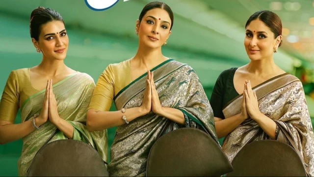 Tabu, Kriti Sanon, and Kareena Kapoor Khan