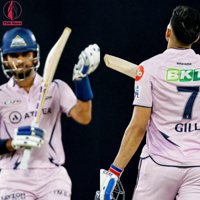 In a thrilling display of childhood camaraderie turned fierce competition, Shubman Gill unleashed his power, sending the ball soaring over the boundary rope with an audacious six off Abhishek Sharma