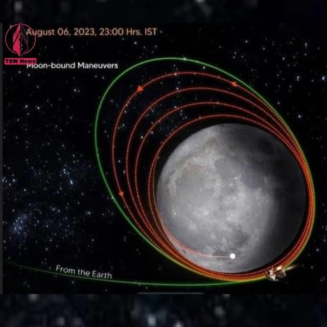 Chandrayaan-3: First Moon Visuals Captured after Successful Orbit Reduction Maneuver