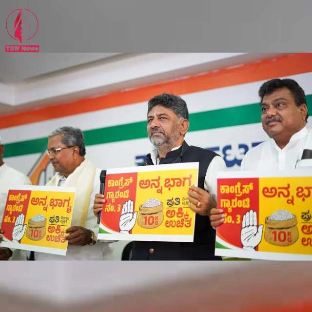 The Congress government in Karnataka seems to be upset with the Centre due to the tussle regarding rice for the state's widely promoted  'Anna Bhagya'