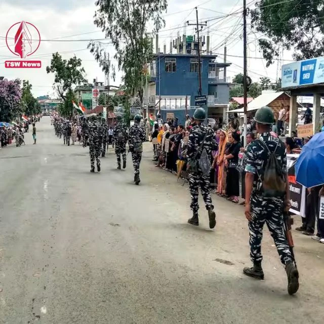 718 Myanmar nationals flee to Manipur without travel documents as refugees.