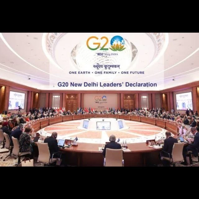 G20 Adopts New Delhi Leadership Declaration