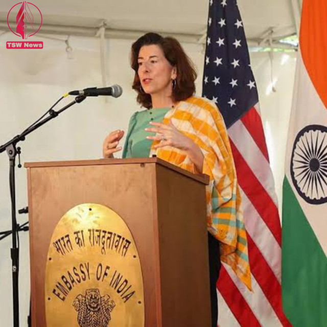 The US Commerce Secretary emphasized the importance of the US and India collaborating 