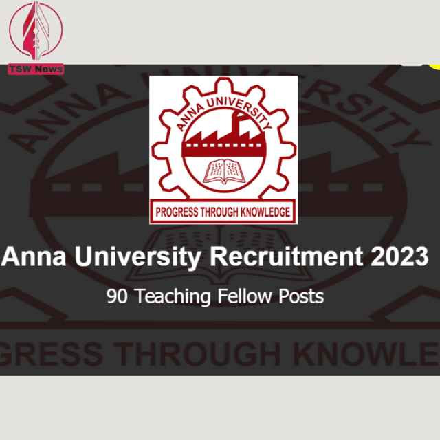 Anna University Recruitment 