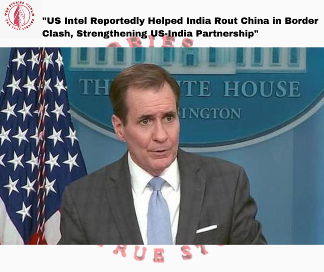 "US Intel Reportedly Helped India
