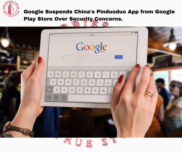 Google Suspends China