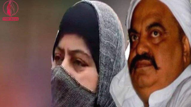    Shaista Parveen, the wife of notorious gangster and politician Atiq Ahmad