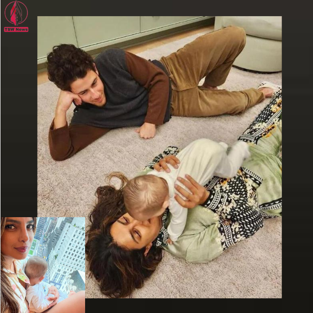 Through her Instagram account, Priyanka Chopra delighted her fans by sharing a heartwarming snapshot of her precious baby girl, Malti, joyfully playing with her beloved dog, Gino.