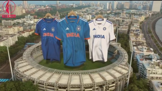 First look of Indian cricket team's new jerseys