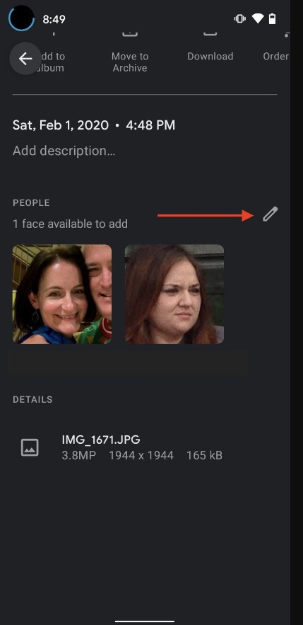 Manually Face Tag People In Google Photos