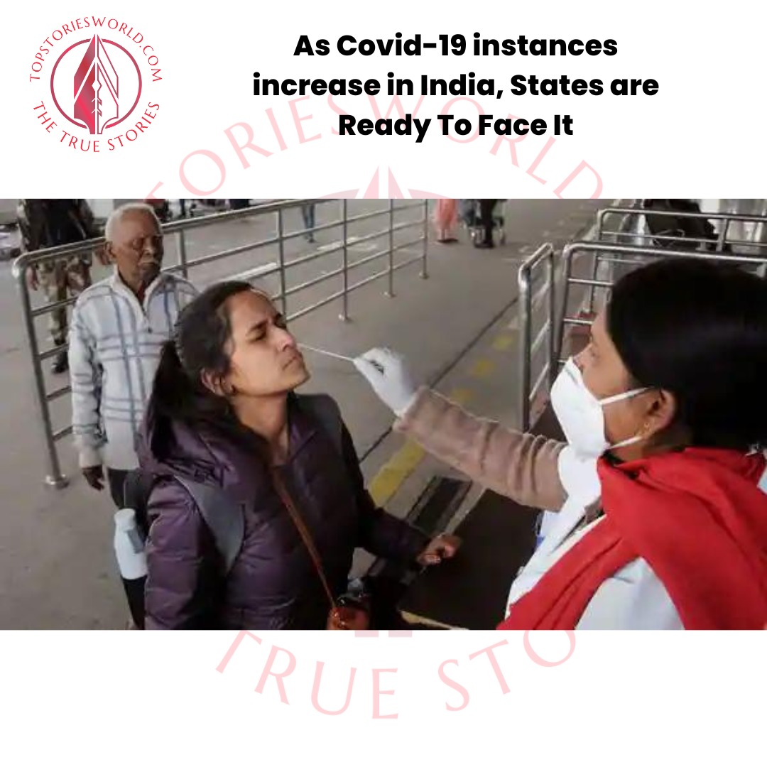 Covid-19 instances increase in India