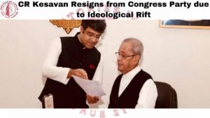 CR Kesavan Resigns from Congress Party