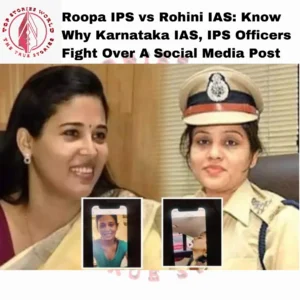 Roopa IPS vs Rohini IAS