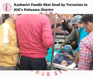Kashmiri Pandit Shot Dead