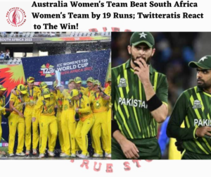 Australia Women's Team Beat South Africa