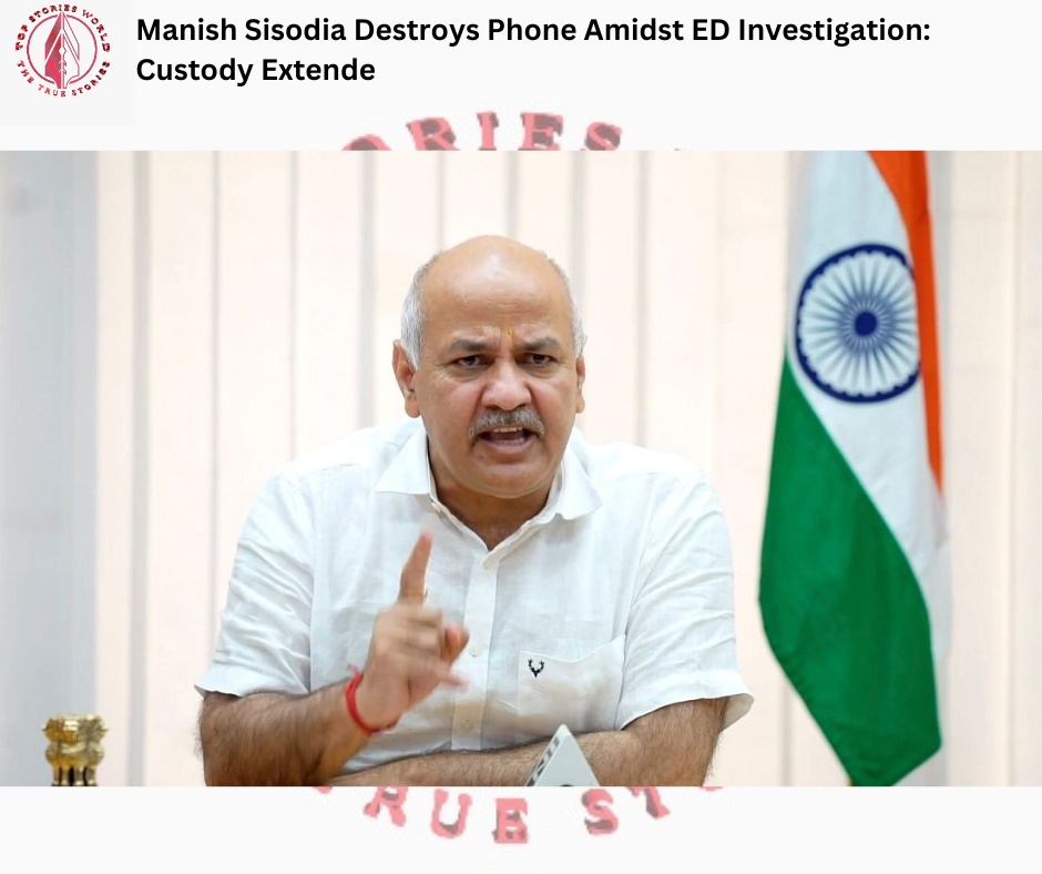 Manish Sisodia Destroys Phone